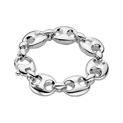 Oiritaly Bracelet Woman Gucci YBA325831001018 Marina Chain Silver